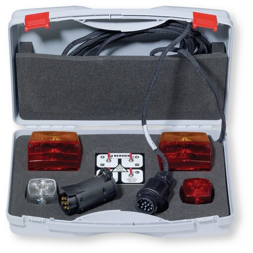 Testeur pour prise de remorque 12 V, 7 et 13 voies
